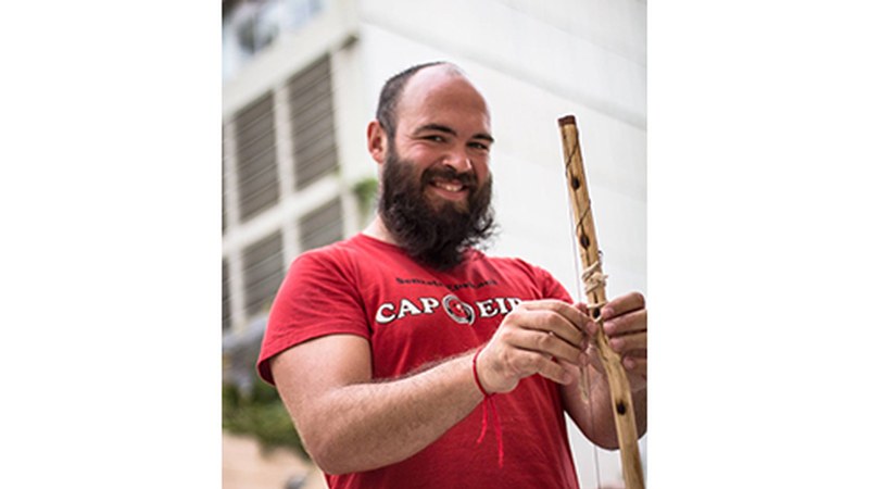 JON MONTIEL, capoeirista: “Capoeira nire bizitzaren parte handia bihurtu da”