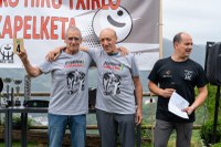 Jose Angel eta Bittor Astigarraga eta Bittor Ugarteburu omendu zituzten larunbatean