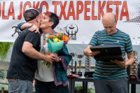 Jose Angel eta Bittor Astigarraga eta Bittor Ugarteburu omendu zituzten larunbatean