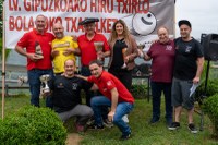 Jose Angel eta Bittor Astigarraga eta Bittor Ugarteburu omendu zituzten larunbatean