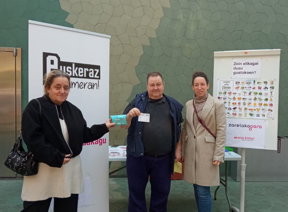 Jose Luis Mugika izan da Euskeraz primeran! ekimeneko zozketako irabazlea