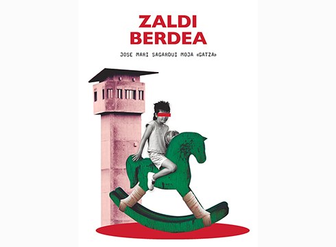 Jose Mari Sagardui Mojak "Zaldi Berdea" liburua aurkeztuko du bihar, Arrate Kultur Elkartean