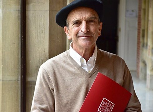 Jose Ramon Etxebarriari eman dio Eusko Ikaskuntzak 2020ko Manuel Lekuona Saria