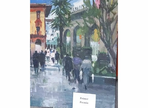 Josemi Arranzek eraman du lehen saria 46. Aire Zabaleko Pintura Lehiaketan