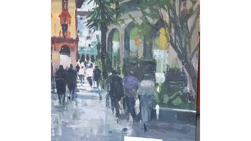 Josemi Arranzek eraman du lehen saria 46. Aire Zabaleko Pintura Lehiaketan