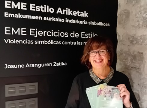 JOSUNE ARANGUREN: “Erakusketako kasu guztiak bizipenak dira, inork ezin dit esan hori indarkeria ez denik”