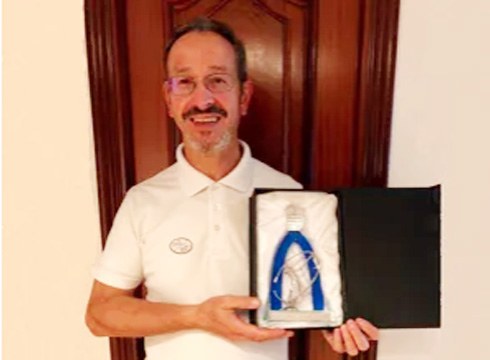 Juan Luis Tueros golflariak lortutako emaitzen errekonozimendua jasoko du