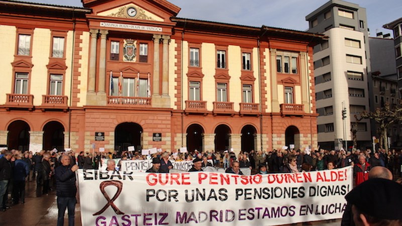 Jubilatu eta Pentsiodunen Manifestazioa (2018/12/15)