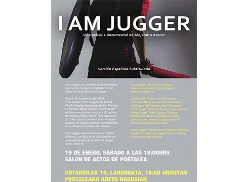 Juggerra ezagutarazteko proiekzioa bihar Portalean