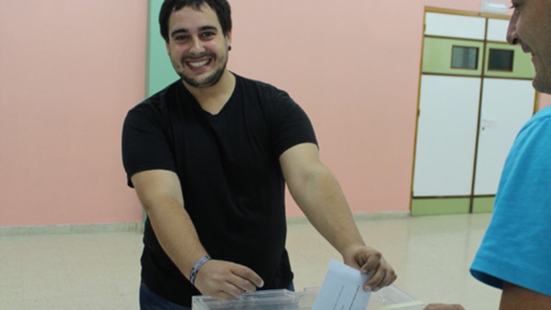 Julen Bollain (Elkarrekin-Podemos): "Orain dela lau urtekoarekin konparatuta Euskadik ezberdin bozkatuko duela uste dugu"