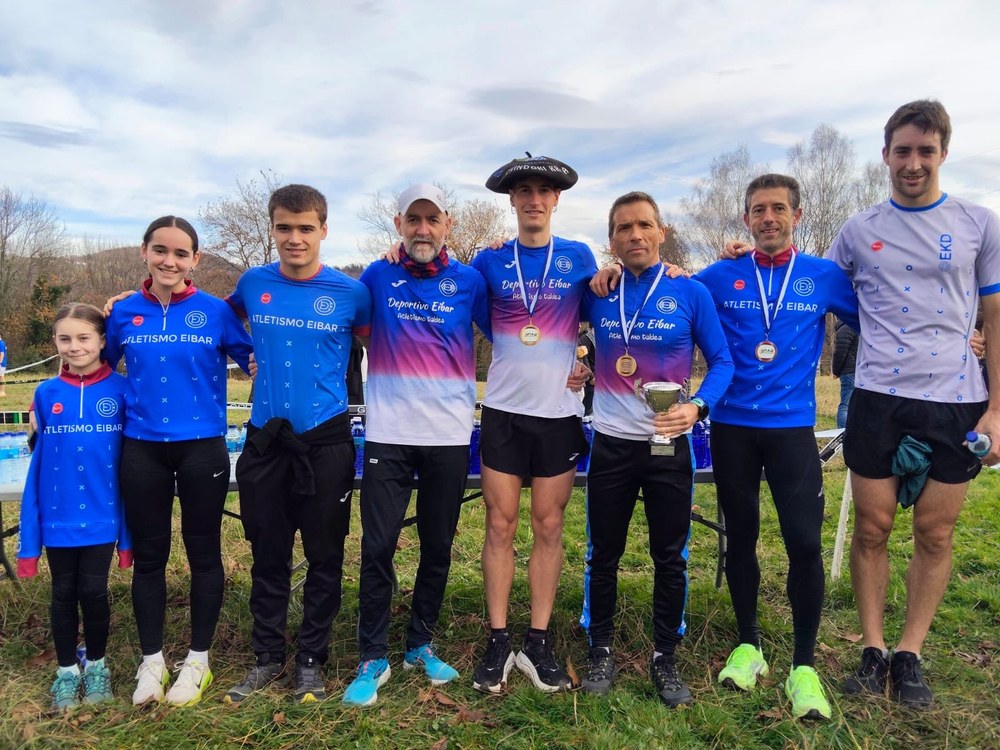 Julen Teran Gipuzkoako Kros txapeldun eta Master taldea Gipuzkoako bigarren izan dira