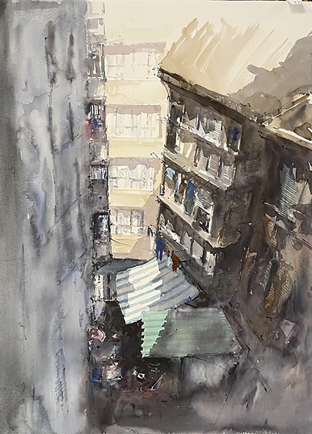 Julio Gomez Menak irabazi du Aire zabaleko XLVII. pintura lehiaketa