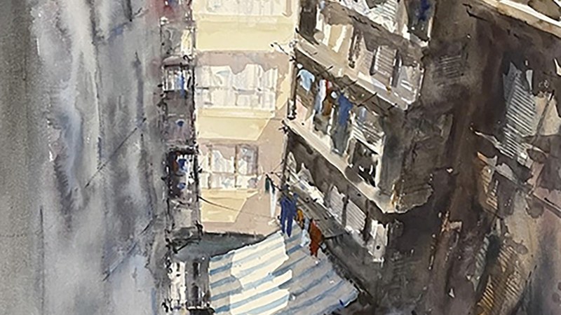 Julio Gomez Menak irabazi du Aire zabaleko XLVII. pintura lehiaketa