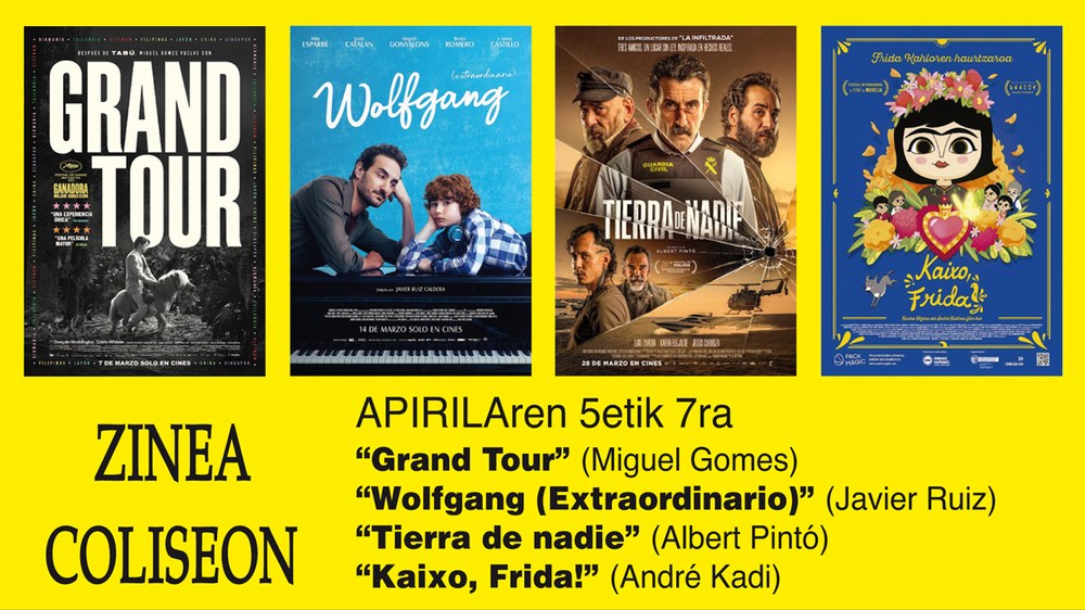 “Kaixo, Frida!” euskarazko umeentzako pelikula Coliseoko zine-karteldegian