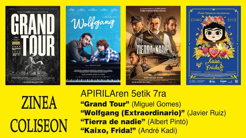 “Kaixo, Frida!” euskarazko umeentzako pelikula Coliseoko zine-karteldegian