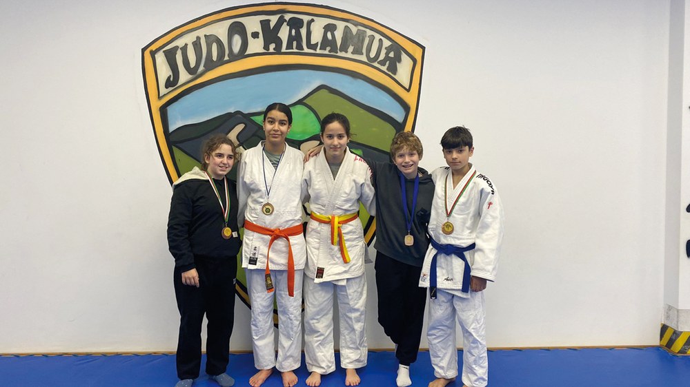 Kalamua judo klubeko lau ordezkari Euskadiko txapelketarako sailkatu dira