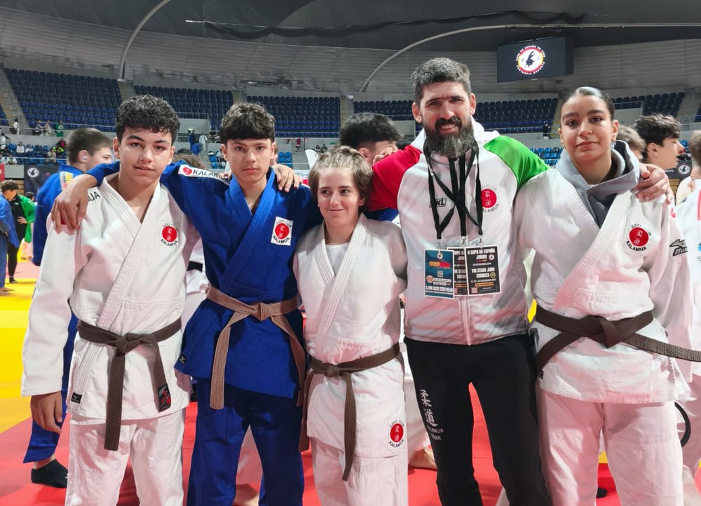 Kalamua klubeko judokak kadeteetako Espainiako Kopan aritu dira Kantabrian