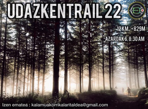 Kalamua Korrikalari Taldeak antolatutako Udazkentraila jokatuko da domekan 08:30ean hasita