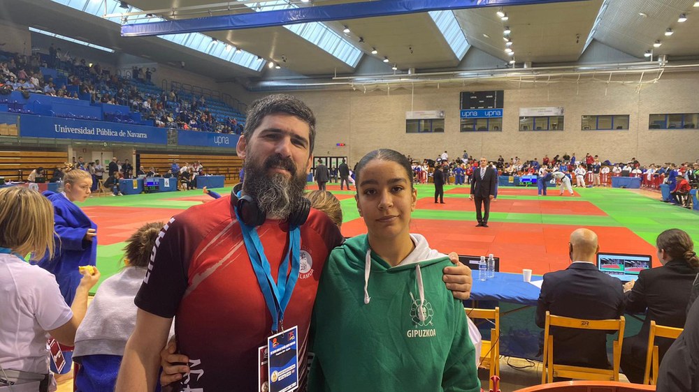 Kalamuako Doha Srhir judokak Iruñeako Espainiako Kopan hartu zuen parte