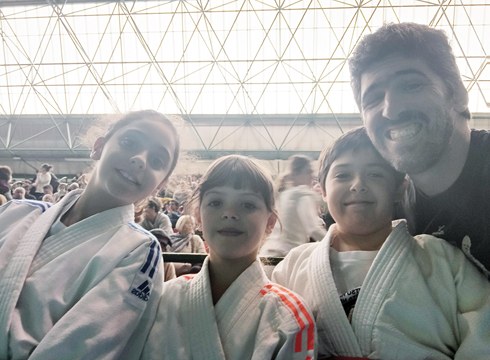 Kalamuako hiru judoka Gipuzkoako taldekako alebinetako txapelketan