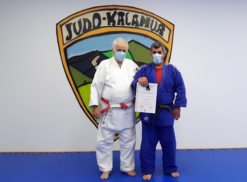 Kalamuako ordezkariak sambo modalitateko Espainiako txapelketan