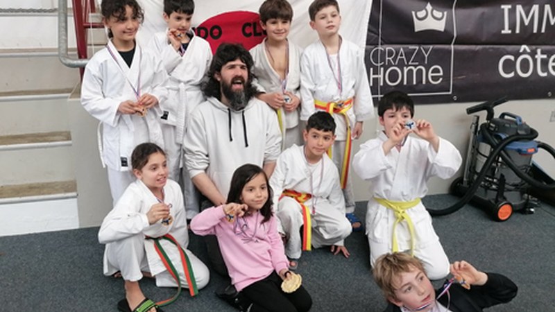 Kalamua judo taldekoek 14 domina irabazi zituzten Bidarten jokatutako jaialdian