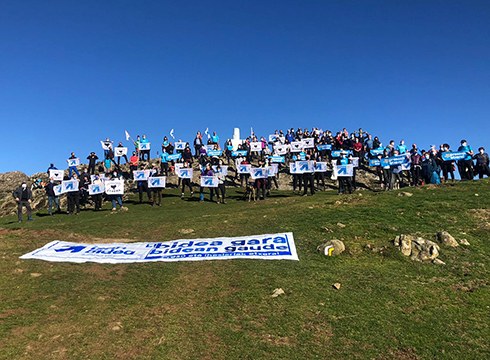 Kalamuara martxa egin zuten atzo eguerdian, Sarek egindako deiarekin bat eginik