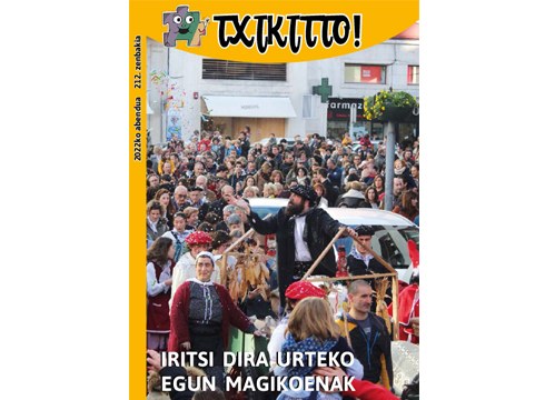 Kalean da abenduko Txikitto aldizkaria