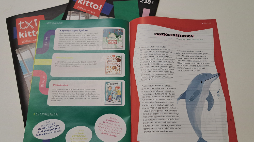 Kalean da otsaileko Txikitto! hilabetekaria