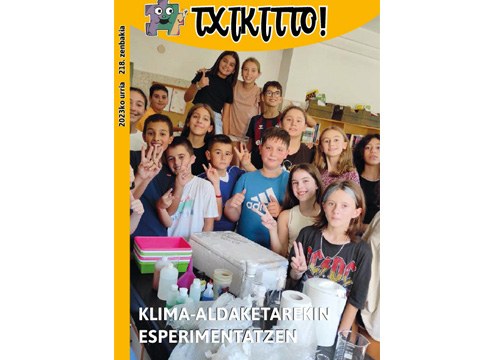 Kalean da Txikitto! aldizkariaren 218. alea