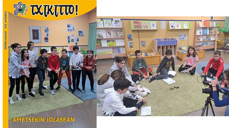 Kalean da Txikitto! aldizkariaren otsaileko alea