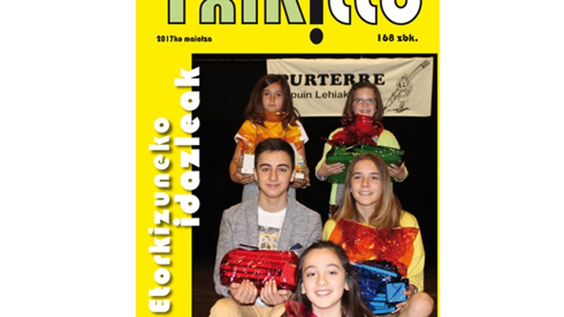 Kalean dago literaturaz beteta datorren Txikitto! aldizkaria