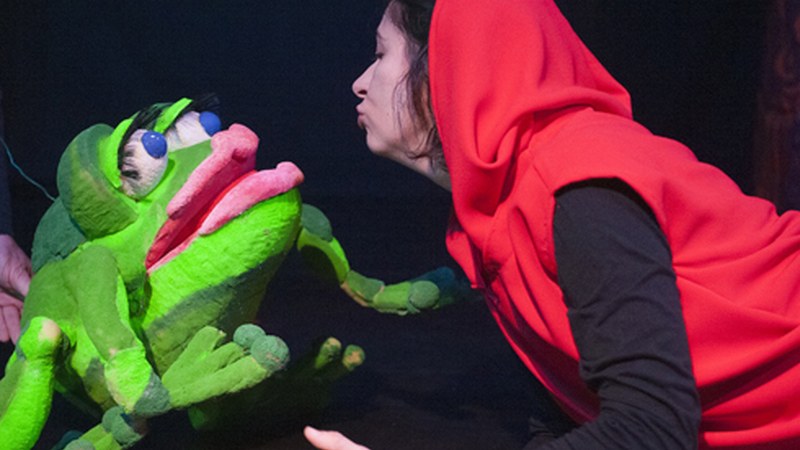 “Kalean otso etxean uso” kontakizuna,  bihar umeen liburutegian