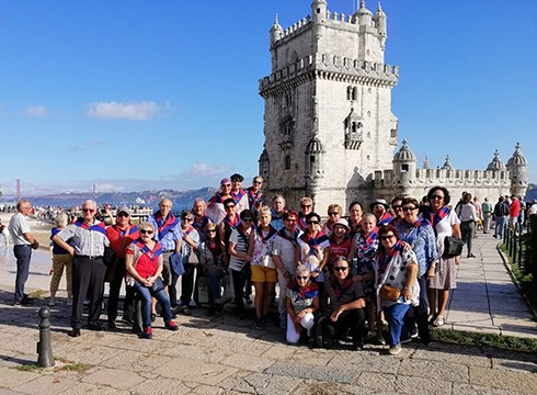 Kaleetan Kantuz taldekoak primeran ibili dira Portugalera egindako bidaian