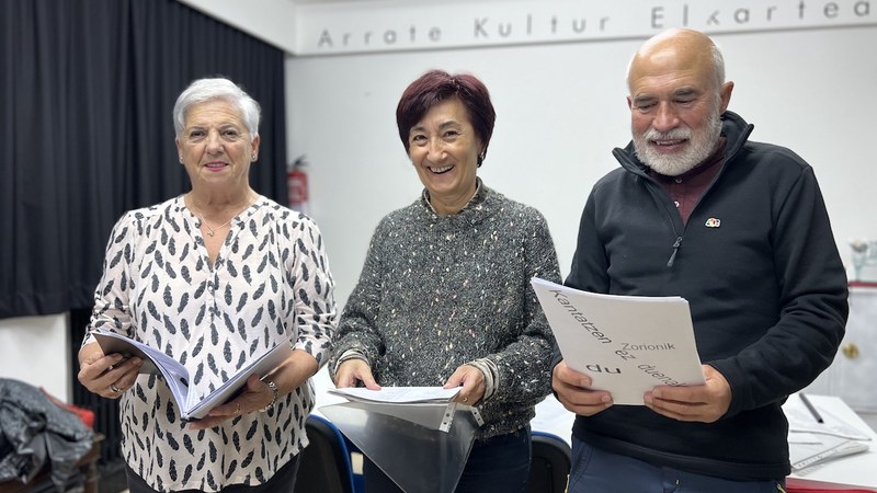 Kantu saio irekia egingo dute astelehenean Arrate Kultur Elkartean