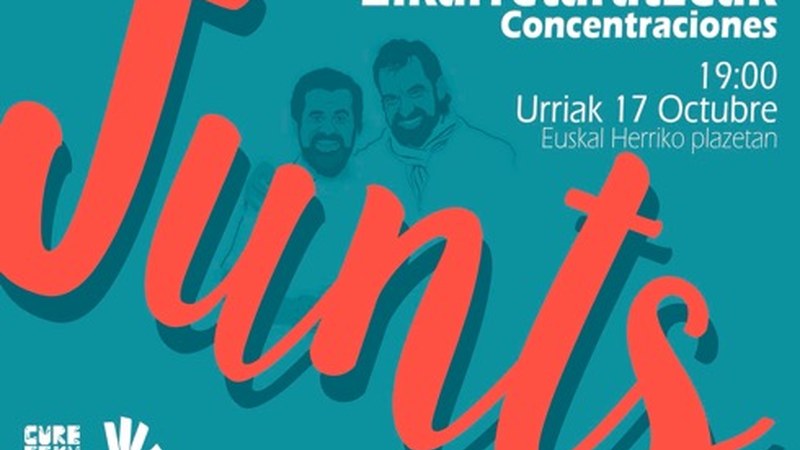 Kataluniako ANC-ko eta Omnium Culturaleko presidenteak atxilotu dituztela eta, 19:00etarako elkarretaratzea deitu dute