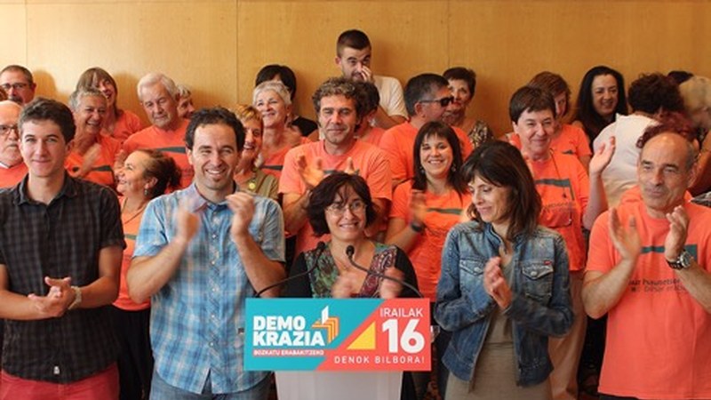 Kataluniako erreferenduma babesteko irailaren 16rako manifestazioa deitu du Gure Esku Dagok