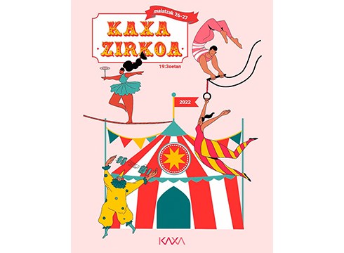 Kaxa zirkoa Coliseora helduko da eguenean eta barixakuan