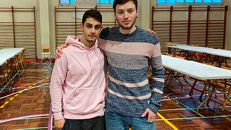 Kevin Fernandez eta Beñat Vilarchao, UniEncounter: “Jendeak ondo pasatzea nahi dugu, bideojokoak gustatu ez arren”