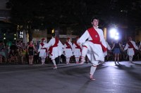 Kezka Dantza Taldeak soka dantza egin zuen sanjuanetako omenduekin