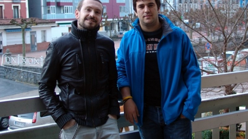 Kim Rubio eta Ibon Romero (Uni Eibar-Ermua): "Jendea bizimodu osasuntsuaren garrantziaz ohartzea nahi dugu"