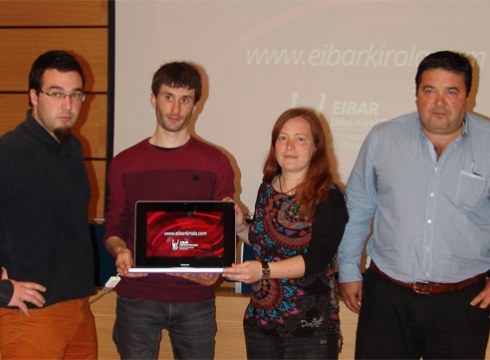 Kirol Patronatuak www.eibarkirola.com webgune berria aurkeztu du