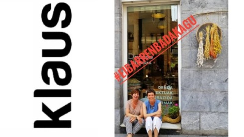 Klauseko neskak ere animatu dira, #Eibarrenbadakagu