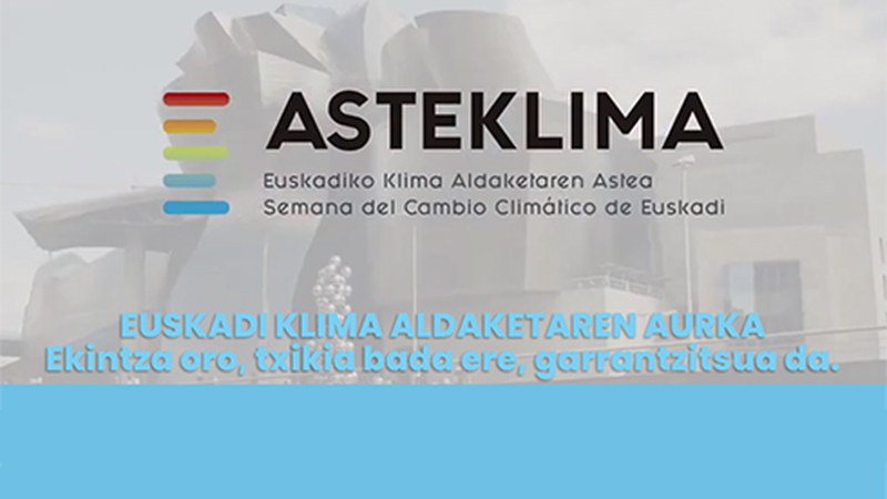 Klima-aldaketaren inguruan kontzientzientzako jarduerak antolatu dituzte, barixakuan hasiko den Asteklimaren baitan