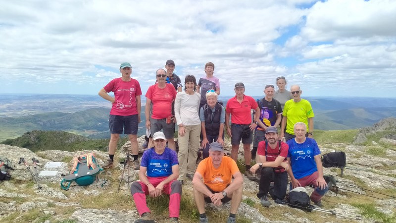 Klub Deportiboko 30 mendizale Burgosko mendietan izan dira
