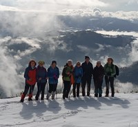 Klub Deportiboko mendizaleak Alegiatik Bidaniara joan ziren zapatuan