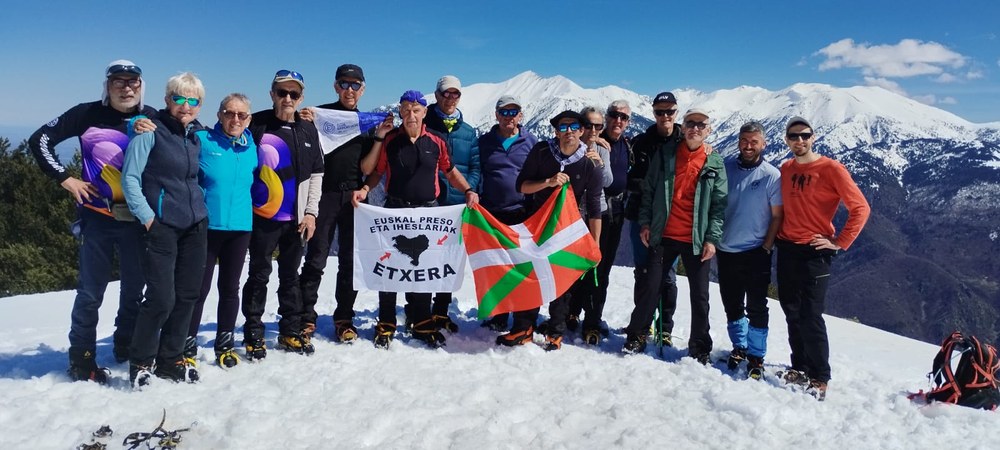 Klub Deportiboko mendizaleak Ekialdeko Pirinioetan izan dira Aste Santuan