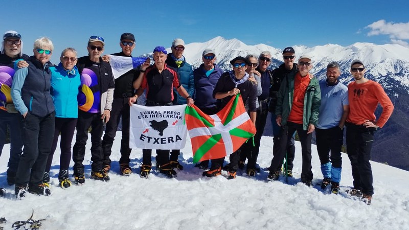 Klub Deportiboko mendizaleak Ekialdeko Pirinioetan izan dira Aste Santuan