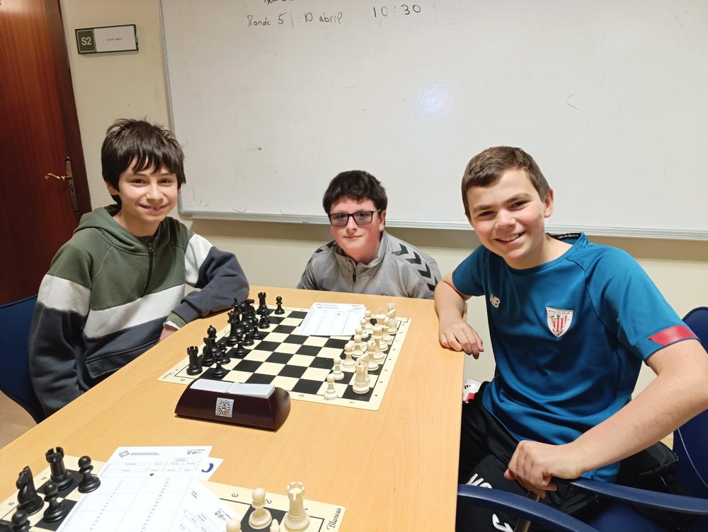 Klub Deportiboko xakelariek ez zuten atsedenik hartu Aste Santuan