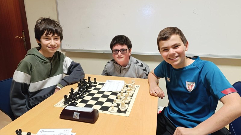 Klub Deportiboko xakelariek ez zuten atsedenik hartu Aste Santuan